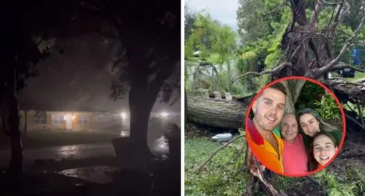 Así vivieron Los chicaneros el huracán Milton en Florida