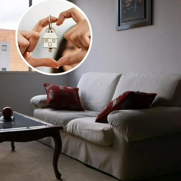 Foto de apartamento y llaves, en nota de dónde son más baratos los arriendos en Bogotá: lista para estrato 3 en $700.000