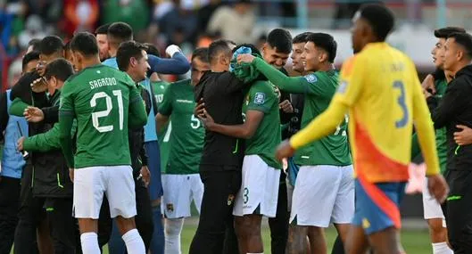 Bolivia contra Colombia, en nota sobre jugada detrás del gol que pasó desapercibida 