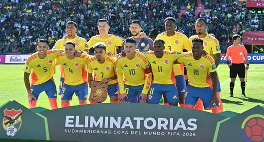 Selección Colombia baja de Róger Martínez ante Chile por Eliminatorias 2026