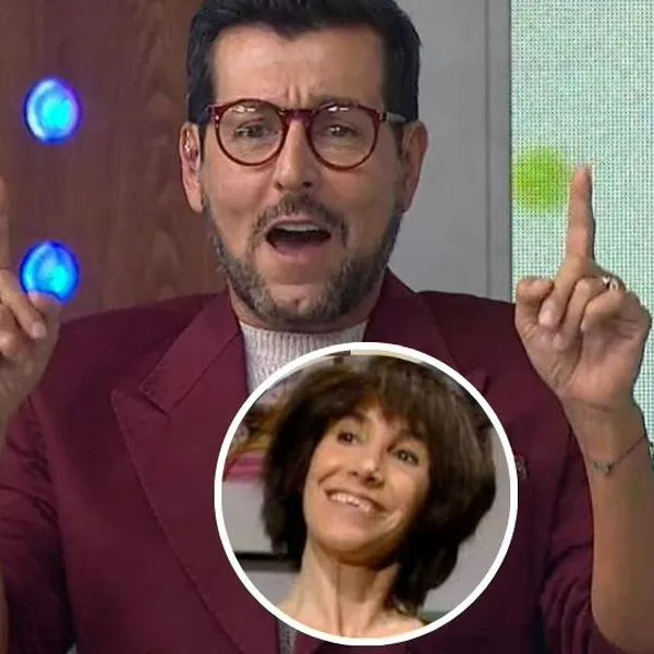 Foto de Juan Carlos Giraldo y Florinda Meza, en nota de que el presentador en La red comparó a Marilyn Patiño con Chimoltrufia 