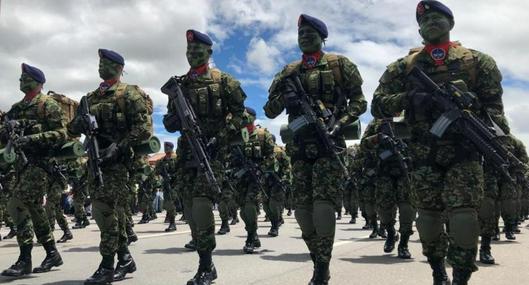 Foto de soldados, en nota de quién tiene ejército más poderoso entre Colombia y Venezuela según lista mundial