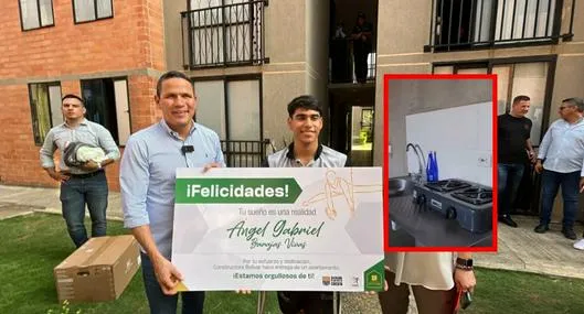 Ángel Barajas, a propósito del apartamento que le entregaron en Cúcuta por la medalla conseguida en París 2024.