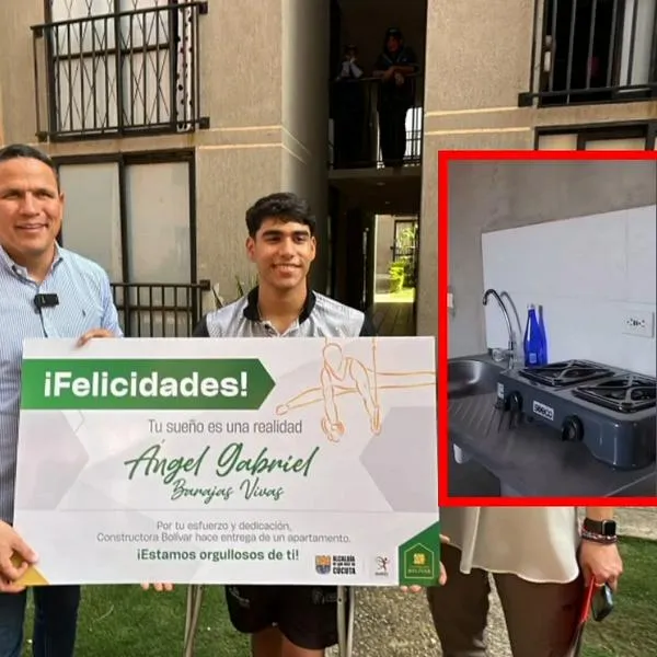 Ángel Barajas, a propósito del apartamento que le entregaron en Cúcuta por la medalla conseguida en París 2024.