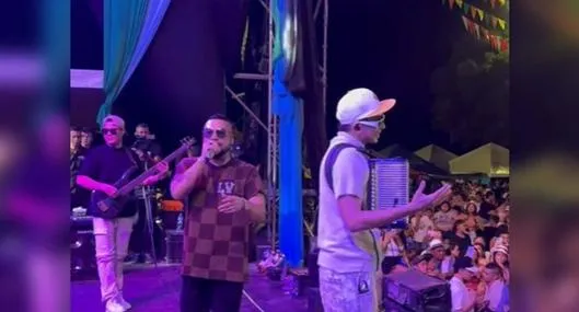 La Banda del 5 se peleó con logística en concierto en en Puerto Wilches