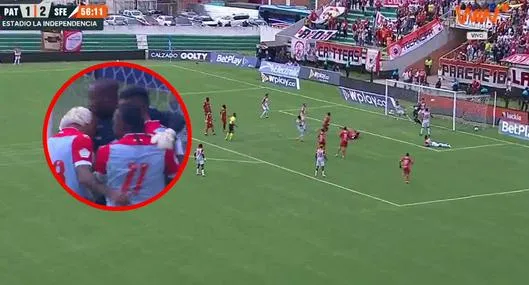 Andrés Mosquera Marmolejo, a propósito de lo que hizo con sus atajadas en partido entre Patriotas y Santa Fe: video