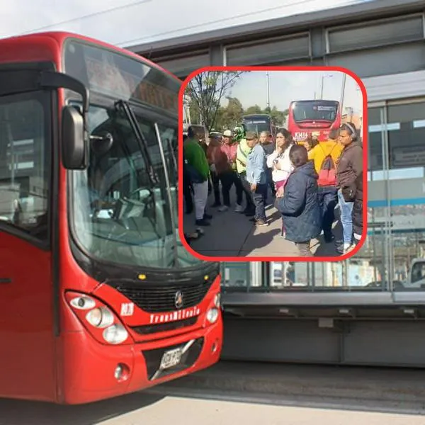 Cierran estación de Transmilenio por grave accidente de tránsito en la autopista Sur, en Bogotá. Al parecer, el incidente involucra a un colado. 