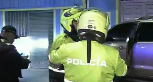 Balacera en el sur de Bogotá: Policía enfrentó a ladrones por camioneta que se iba a robar en Bosa. Uno de los delincuentes quedó herido. 