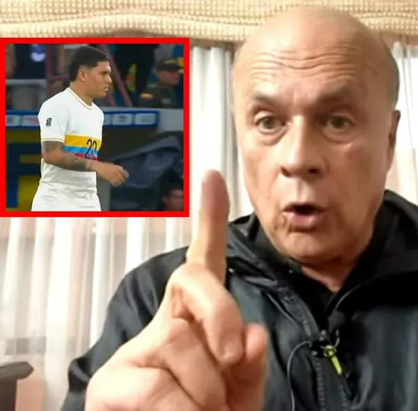 Carlos Antonio Vélez criticó a Néstor Lorenzo por pocos minutos a Juan Fernando Quintero: video