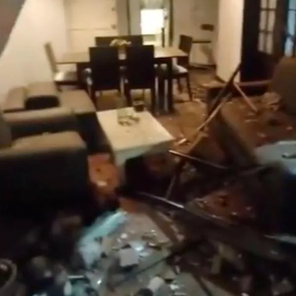 Apartamento impactado por BMW en Ciudad Salitre (Bogotá) quedó destruido