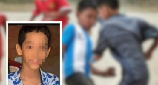 Niño de 11 años murió ayer tras inesperado accidente en un partido de fútbol