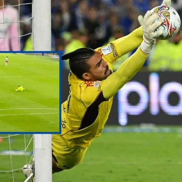 ¿Álvaro Montero se burló del arquero de Fortaleza tras gol de Millonarios? Así fue su festejo