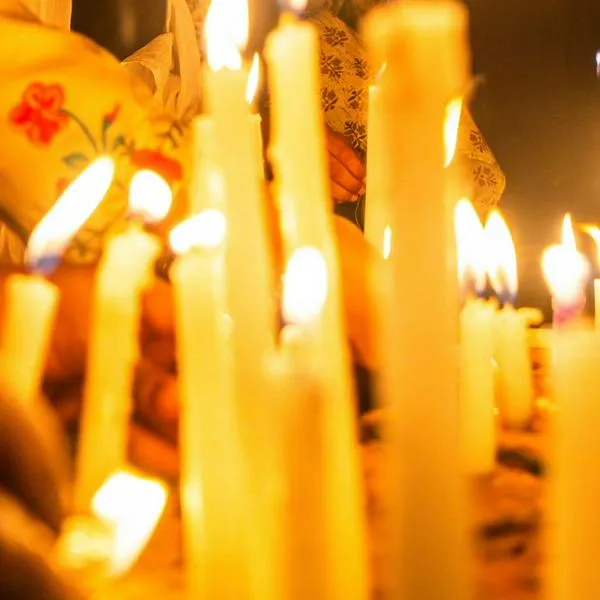 Sofía Delgado comunidad organiza velatón en Candelaria por el muerte de niña 