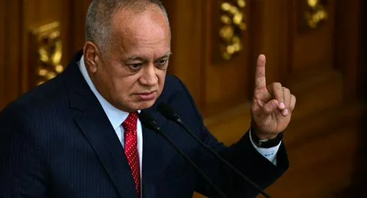 Diosdado Cabello anunció públicamente su apoyo a Petro y levantó polémica