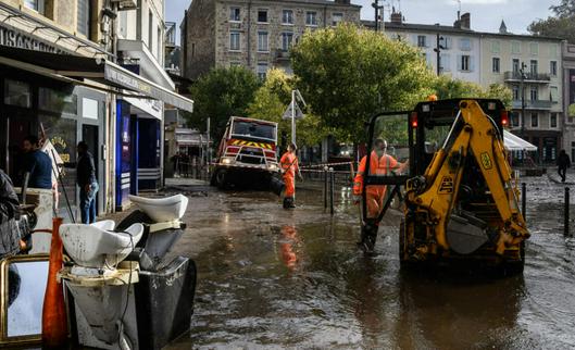 El centro-este de Francia se recupera tras las peores tormentas en 40 años