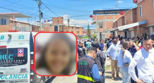 Mensaje de familiares para despedir a la niña Sofía Delgado, quien fue asesinada por un hombre en Candelaria, Valle del Cauca. Piden justicia. 