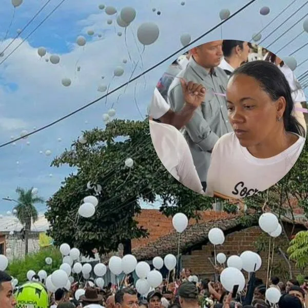 Drama en el sepelio de Sofía Delgado. 