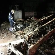Emergencia por desbordamiento de una quebrada cerca de Bogotá; hay lesionados