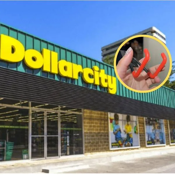 Dollarcity productos: lanza gancho para colgar los cascos de la moto por $ 8.000