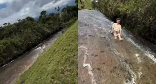 Foto de Toledo, en nota de dónde es el tobogán natural más largo de Colombia: gratis pero estaba en secreto