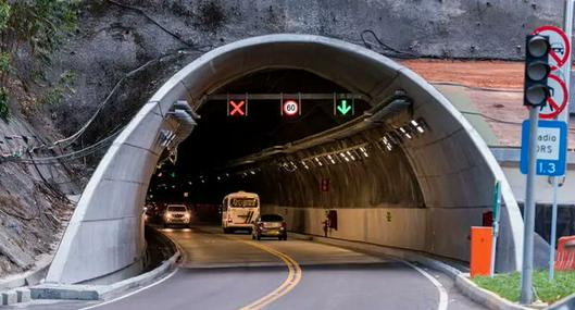 Accidente de tránsito provoca cierre total del Túnel de Oriente