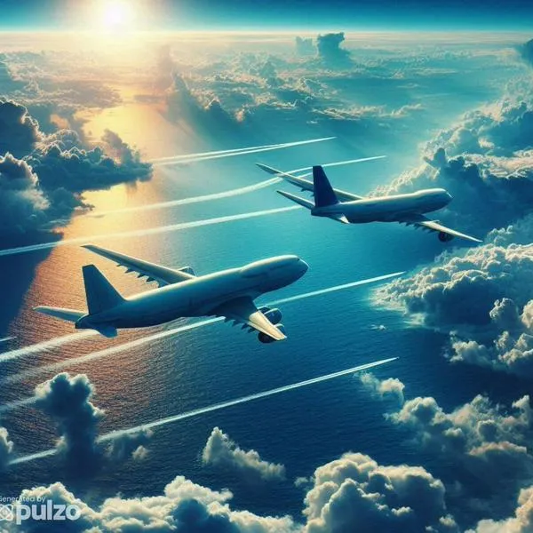 ¿Por qué los aviones vuelan sobre el Atlántico? 