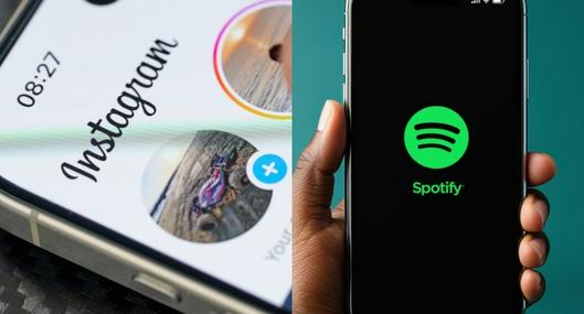 Instagram y Spotify alianza guardar música de historias, reels y publicaciones