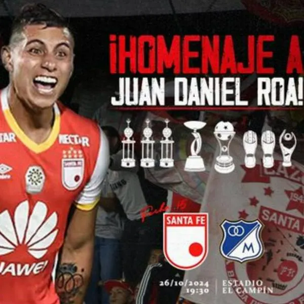 El futbolista Juan Daniel Roa confirmó la triste razón de su retiro: será homenajeado en el clásico capitalino entre Santa Fe y Millonarios.