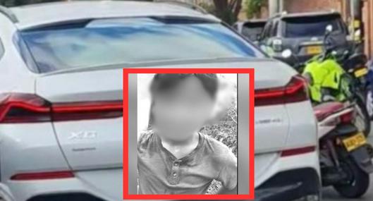 Papas del niño Juan Felipe Camargo, atropellado por una camioneta BMW, respopnden a conductora que aseguró que no iba manejando alicorada.