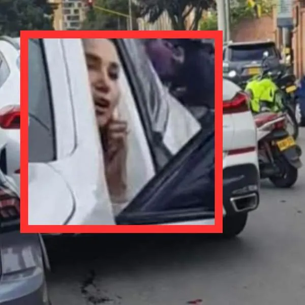 Conductora de BMW en Bogotá dio la cara por atropellar a niño en Bogotá. Aseguró que no huyó de la escena y que tiene problemas de salud. 