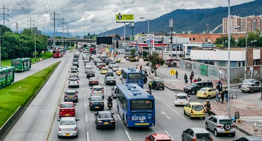 Zonas con más multas de tránsito en Bogotá.