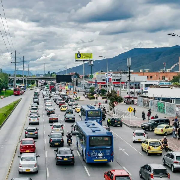 Zonas con más multas de tránsito en Bogotá.