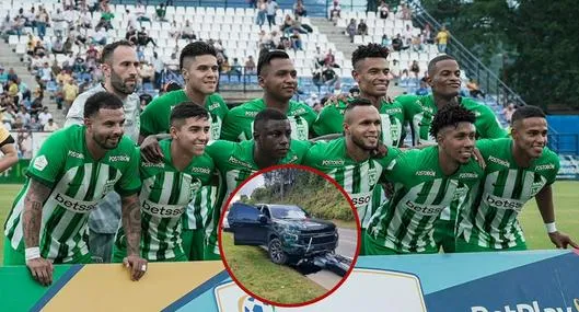 Alfredo Morelos chocó a una moto.