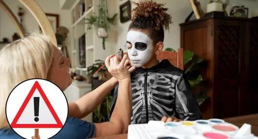 Invima lanza advertencia sobre el uso de maquillaje en Halloween