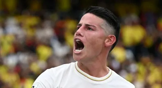 James Rodríguez, el mejor volante de 2024.