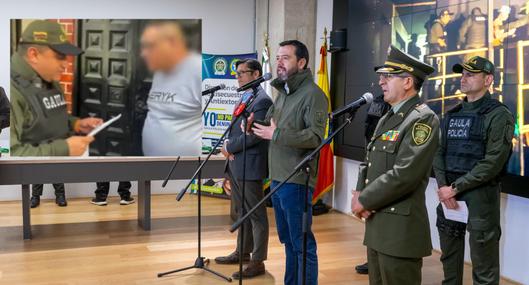 Capturaron a Erik, integrante del Tren de Aragua que delinquía en bares de Bogotá