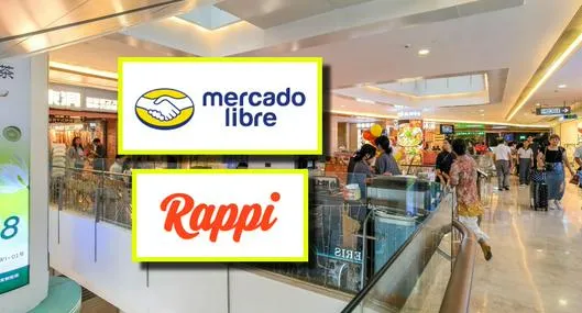 Mercado Libre, Rappi y otras dan tironazo a centros comerciales en Colombia