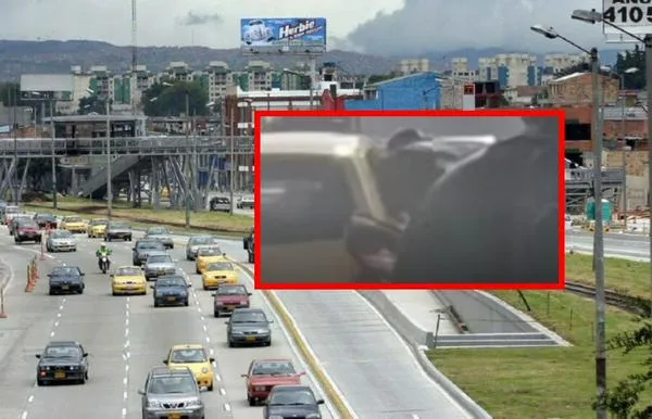 Bogotá hoy: ladrón aprovechó trancón para robar a pasajera en la Avenida NQS