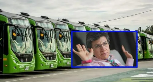 Claudia López olvidó documento y ahora quitarán operador de Transmilenio