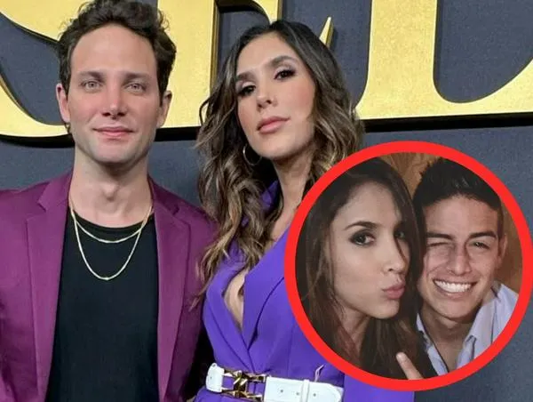 Gabriel Coronel, pareja de Daniela Ospina, dijo que no conocía a James Rodríguez