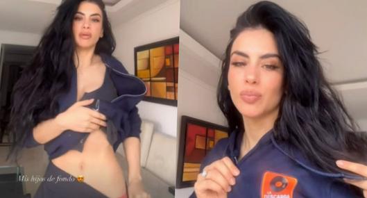 Jessica Cediel destapó verdad sobre la ropa en La descarga con video en Instagram