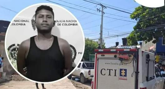 El carnicero, Jairo de Jesús Acuña Suárez, fue asesinado mientras almorzaba