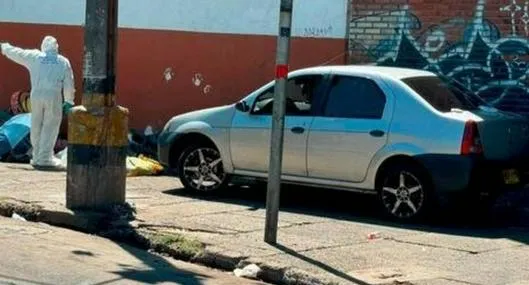 Conductor al parecer sufrió un infarto y atropelló varios habitantes de calle; uno de ellos murió