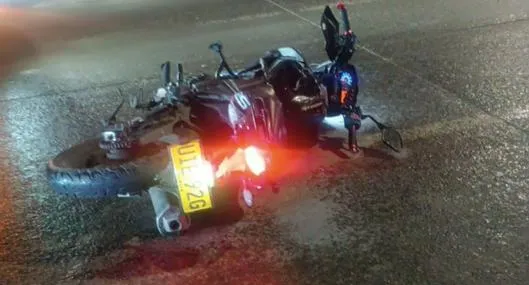 Un motociclista murió en Bogotá al chocar con un bus del SITP