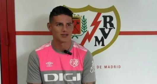 Técnico del Rayo dio razón para dejar en la banca a James Rodríguez, luego de que no tuvo ni un minuto contra Alavés, en la liga. 