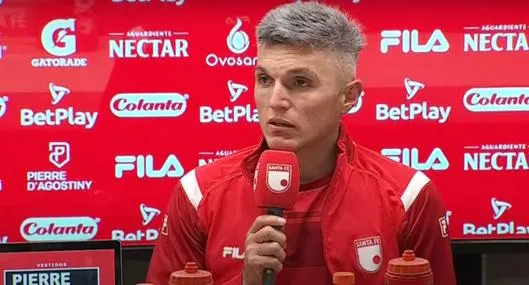 Daniel Torres habló luego de la derrota de Santa Fe contra Millonarios y dijo que sintió que deshonró al hincha.