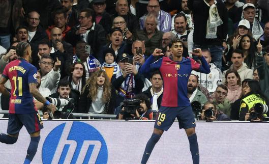 El Barça destroza al Real Madrid con una goleada en el Bernabéu