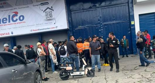 Nuevo caso de sicariato en el sector de Paloquemao, en el oriente de Bogotá. Hombre fue asesinado cerca de una plaza de mercado.