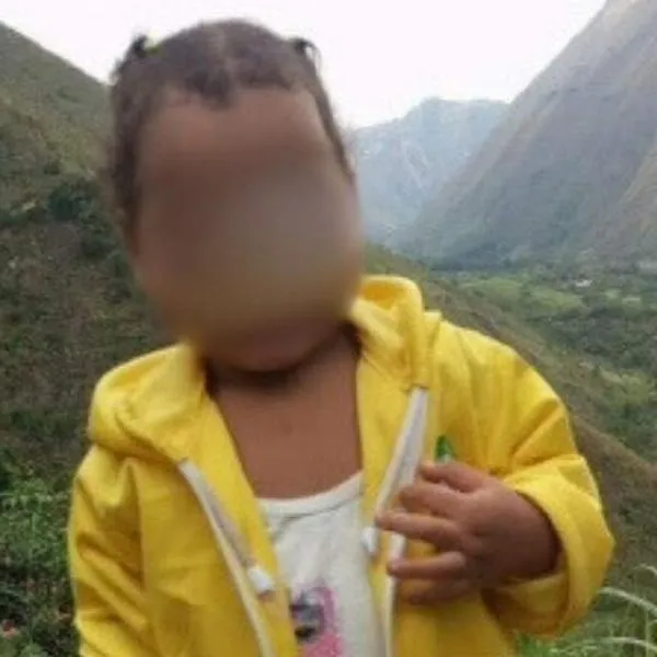 Eileen Páez, niña de 2 años desaparecida en Roncesvales, Tolima. La habrían encontrado sin vida
