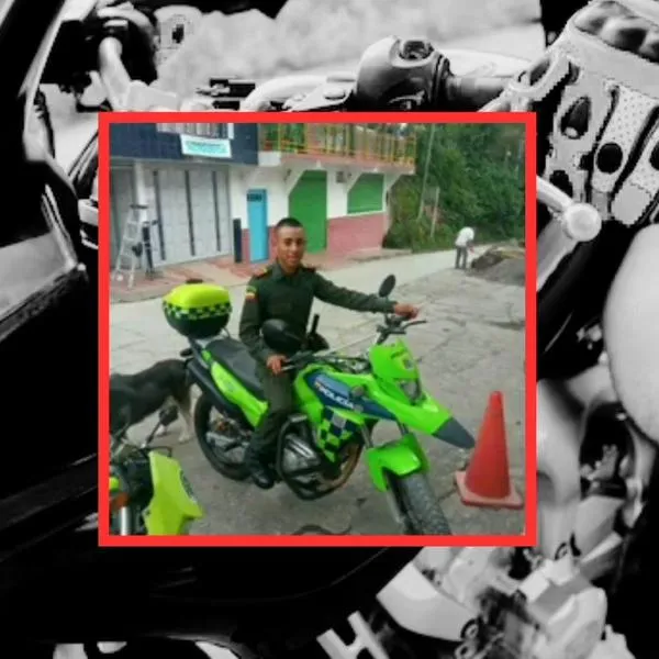 Auxiliar de Policía murió en accidente: camión lo arrolló cuando iba en moto